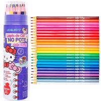 Lapis De Cor No Pote Hello Kitty - 24 Cores - Leo & Leo - 1