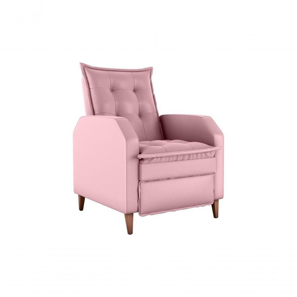 Poltrona Papai Reclinável Sala Mx 65 Yaris Veludo Matrix Original - 1