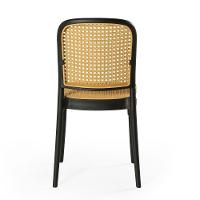 Kit 10 Cadeiras De Jantar Roma Para Sala E Cozinha - Preto