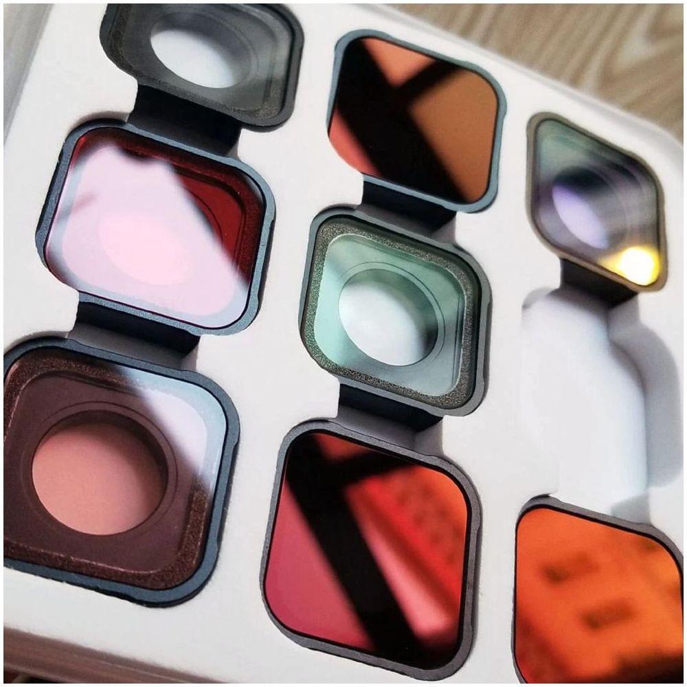 Filtro Lente Magenta para Mergulho para GoPro 9, 10 e 11 Black - 4