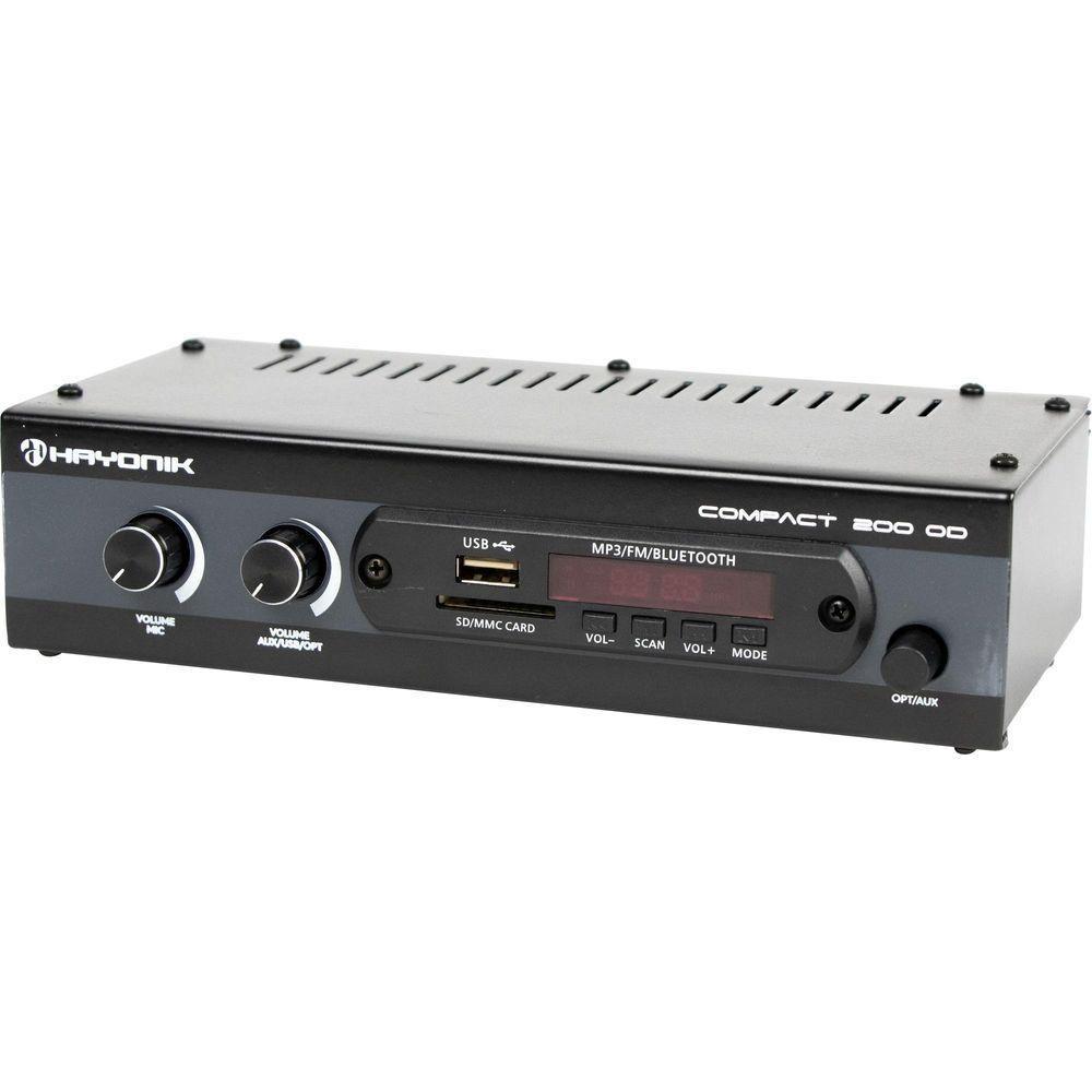 Amplificador óptico Hayonik Compact 200 Od 20w Rms - 7