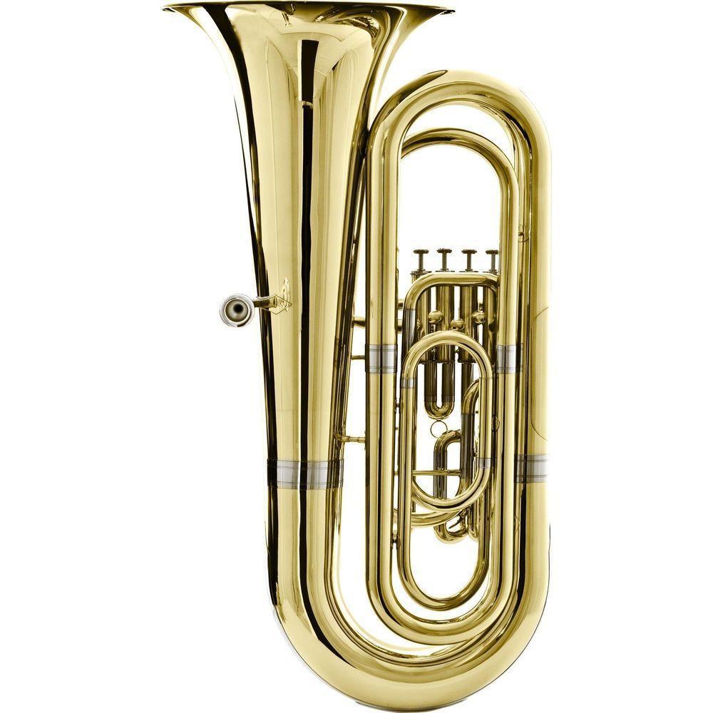 Tuba Harmonics Bb Hbb-534l 4/4 4 Pistos Laqueada - 5