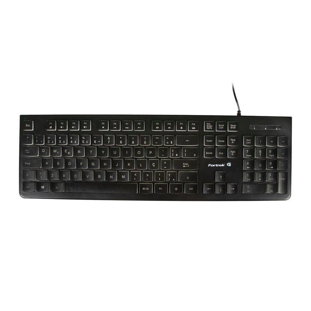 Teclado Gamer Multimídia Fortrek Black Eagle Preto - 4