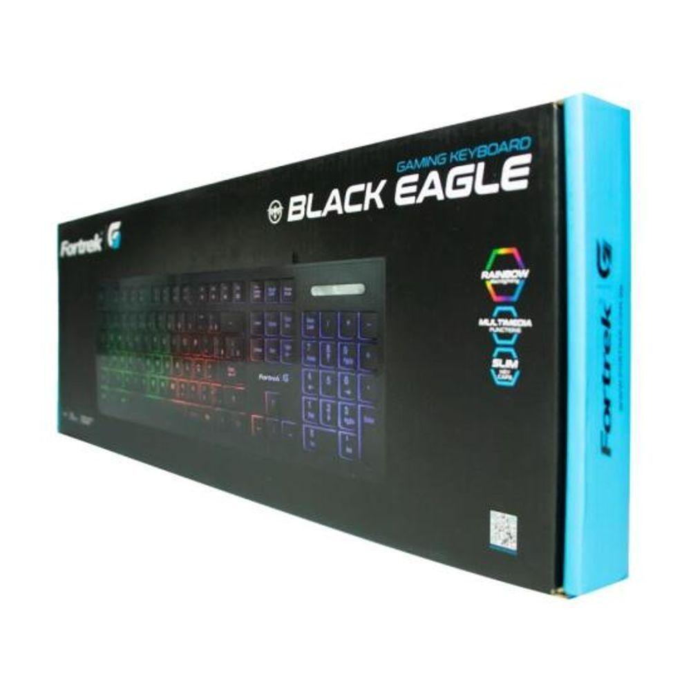 Teclado Gamer Multimídia Fortrek Black Eagle Preto - 7