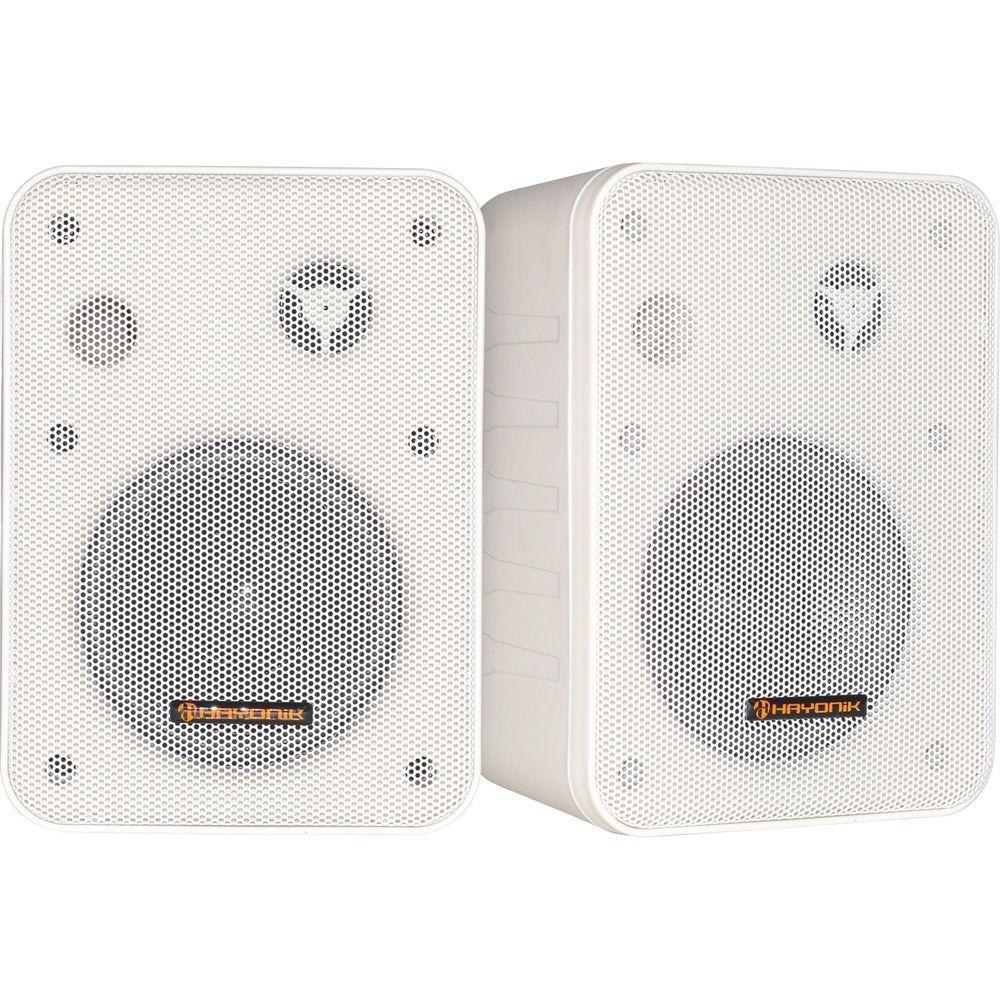 Caixa Acústica Hayonik Ambience Line 4" Msb60nc Branca - Par / 2 - 1