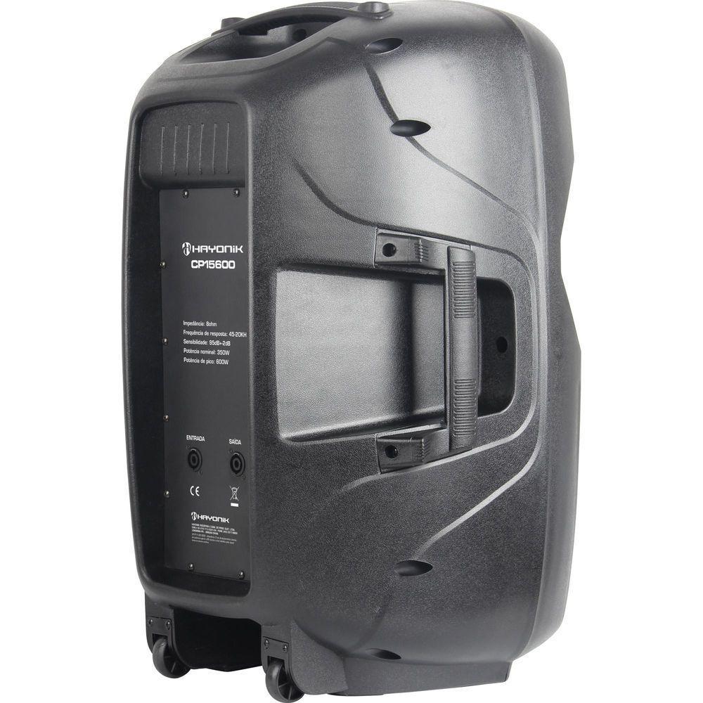 Caixa Acústica Passiva Hayonik Cp 15600 600w Preta - 2