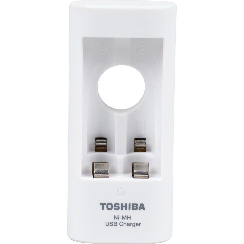 Carregador De Pilha Usb Tnhc-6gme2 Cb (c/2 Pilhas Aa 2000 Mah) Toshiba - 5