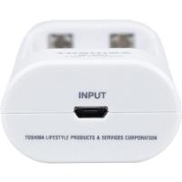 Carregador De Pilha Usb Tnhc-6gme2 Cb (c/2 Pilhas Aa 2000 Mah) Toshiba - 8