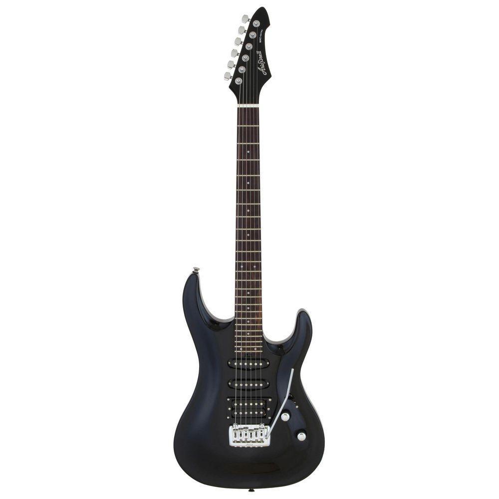 Guitarra Aria Mac-std Metallic Black - 1