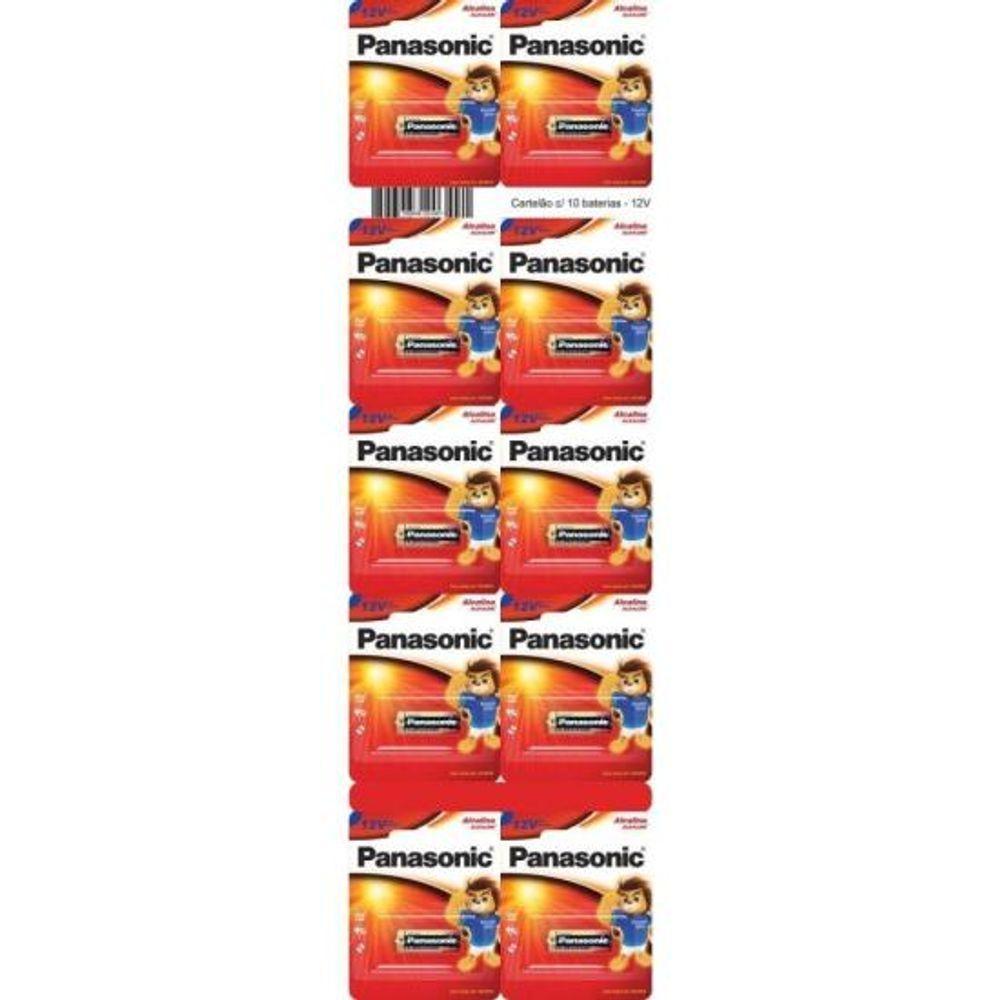 Pilha Alcalina 12v 23a (c/10 Pilhas) Panasonic - Bli / 10 - 1