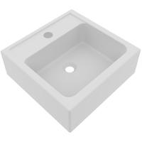 Conjunto Para Banheiro Gabinete Com Cuba E Espelheira Branco Bn3630x41x42 Tecno Mobili Branco - 2