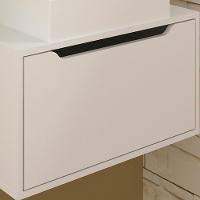 Conjunto 3 Peças Para Banheiro Bn3630x46x48 Branco Tecno Mobili Branco - 3