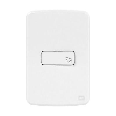 Kit Cj Pulsador Campainha 10a 250v Placa 4x2 Compose Weg 3 Unidades