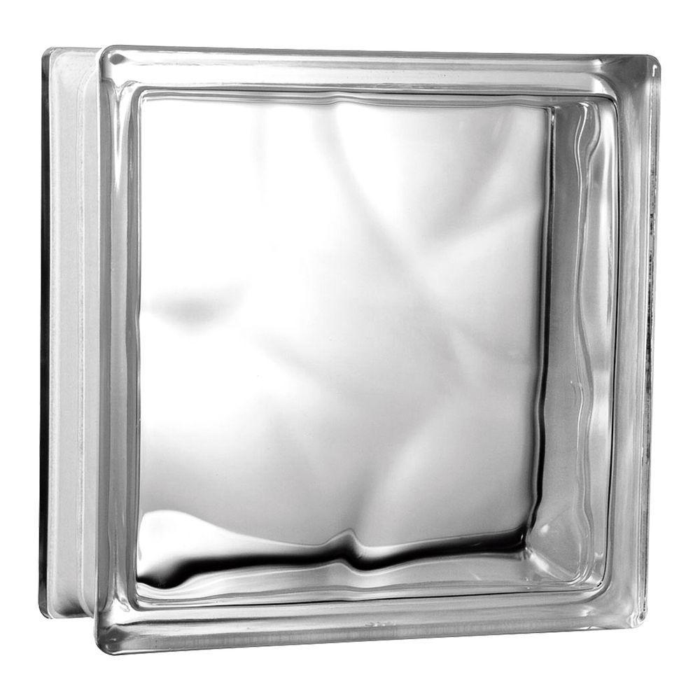 Kit 10 Tijolos Bloco Vidro Transparente Op 19x19x8 Tradestar - 1