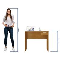 Escrivaninha 90cm Com 1 Gaveta Freijó Nt2000 Notável Móveis Freijó - 8