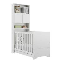 Quarto Infantil Com Colchão Incluso Nina Multimóveis Branco - 1