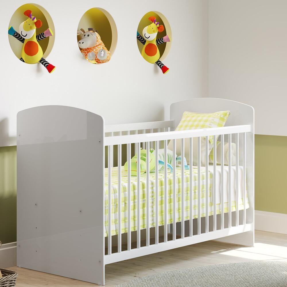 Berço Com Colchão Incluso Certificado Inmetro Olaf Plus Multimóveis Branco Neve - 2