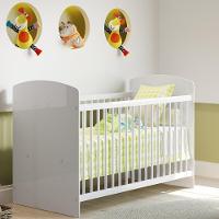 Berço Com Colchão Incluso Certificado Inmetro Olaf Plus Multimóveis Branco Neve - 2