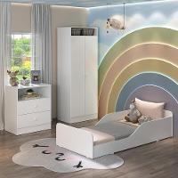 Quarto Infantil Completo Com Colchão Incluso Liz Multimóveis Branco - 5