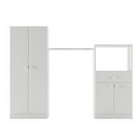 Quarto Infantil Com Colchão Incluso Meu Bebê Multimóveis Branco - 2