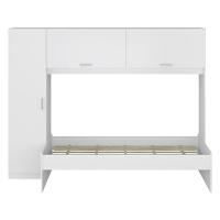 Cama Solteiro Com Colchão Incluso E Guarda-roupas/roupeiro Multimóveis Branca - 2