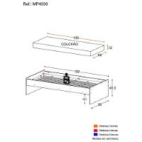 Cama De Solteiro Com Colchão Incluso Dublin Multimóveis Mp4039 Branca - 4