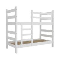 Beliche Madeira Maciça - Vira 2 Camas - Com Colchões Inclusos Dubai Multimóveis Cr4158 Branco