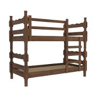 Beliche Madeira Maciça - Vira 2 Camas - Com Colchões Inclusos Porto Multimóveis Cr4159 Imbuia