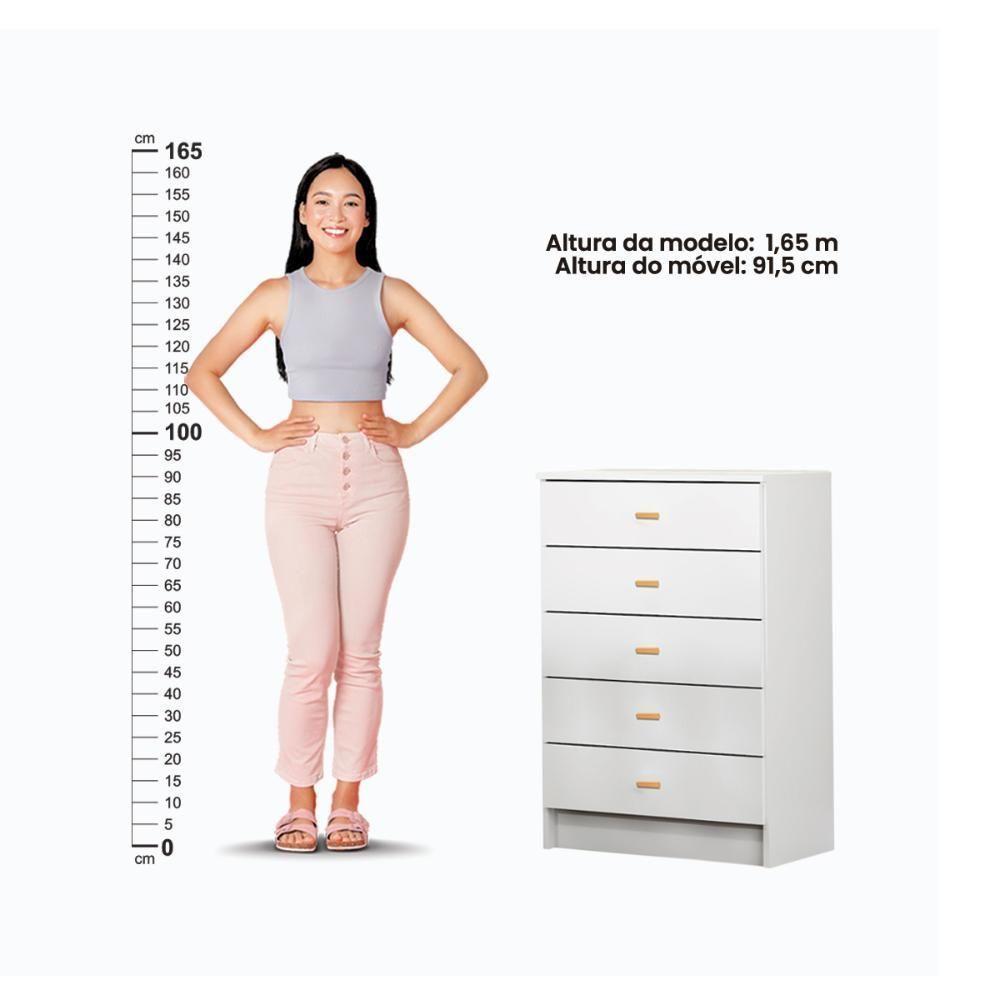 Berço Cômoda Guarda Roupa Ditália Bbi-51 Bb-120 Bb-322 - 10