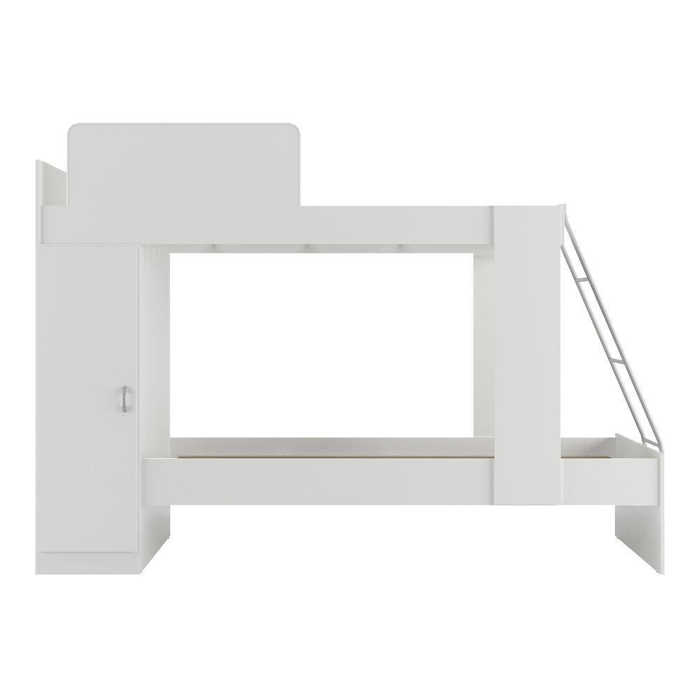 Beliche Com Colchão Incluso 1 Porta Havana Multimóveis Branco - 4