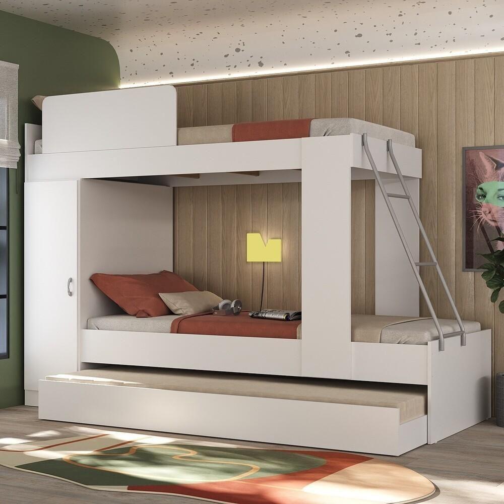 Treliche Com Colchão Incluso E Barra De Proteção Multimóveis Branco - 6