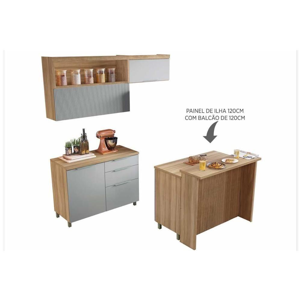 Cozinha Completa Completa Marquesa Gourmet 5 Peças Nature/Verde - Nesher - 1