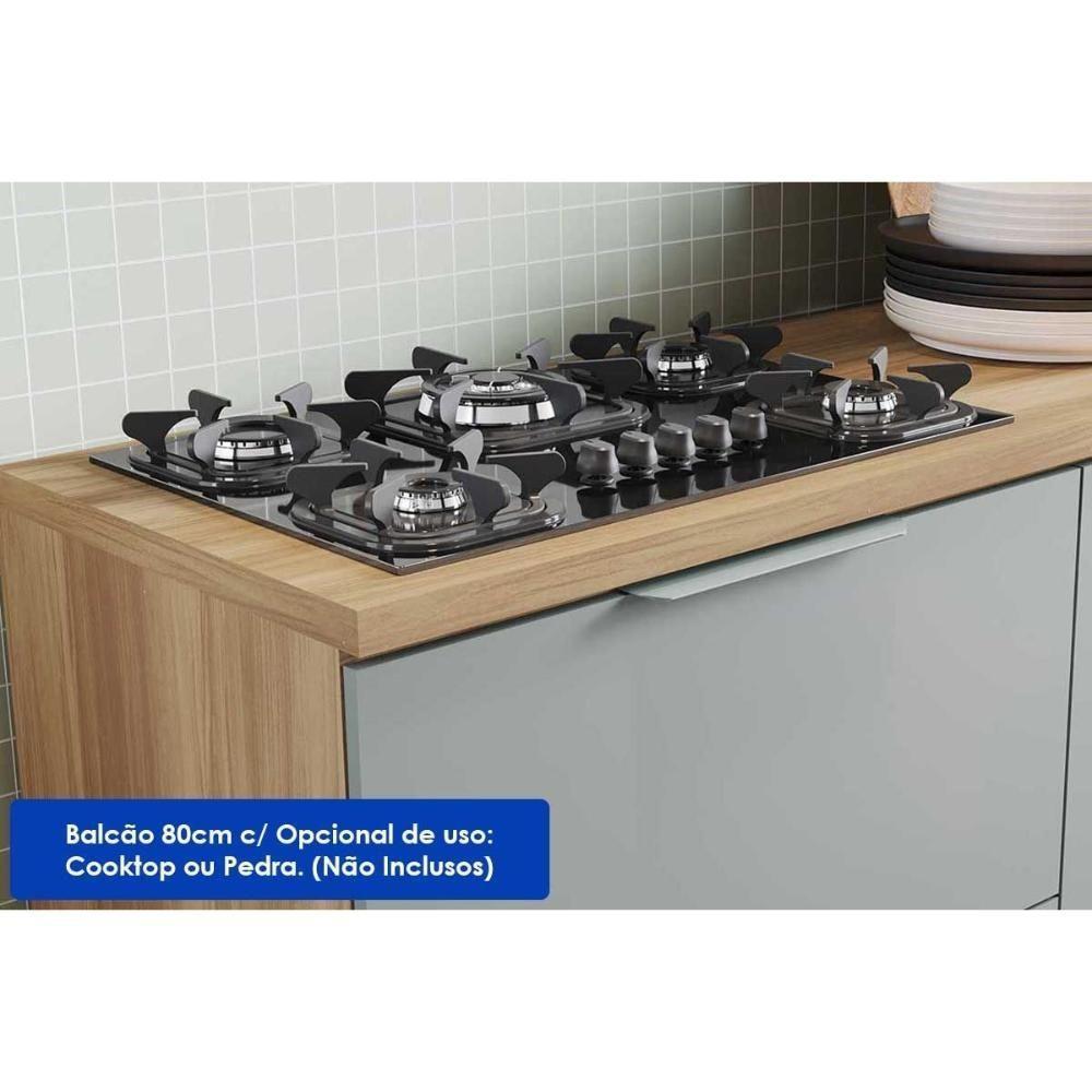 Cozinha Completa Completa Marquesa Gourmet 5 Peças Nature/Verde - Nesher - 10
