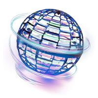 Bola Spinner Voadora Led Divertido Boomerang Drone Azul