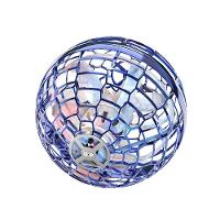 Bola Spinner Voadora Led Divertido Boomerang Drone Azul - 1