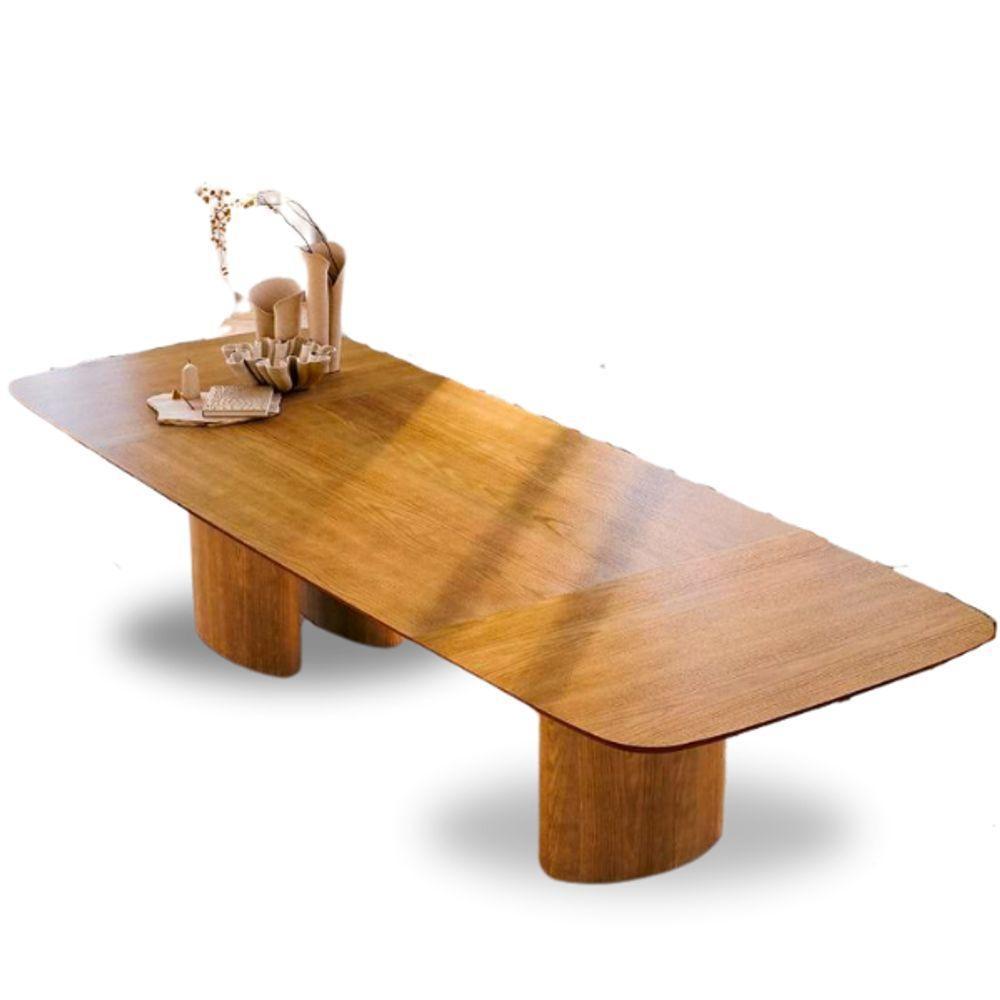 Trio Ipanema: Mesa De Jantar Retangular Em Freijó 2.35x1.22cm - 2