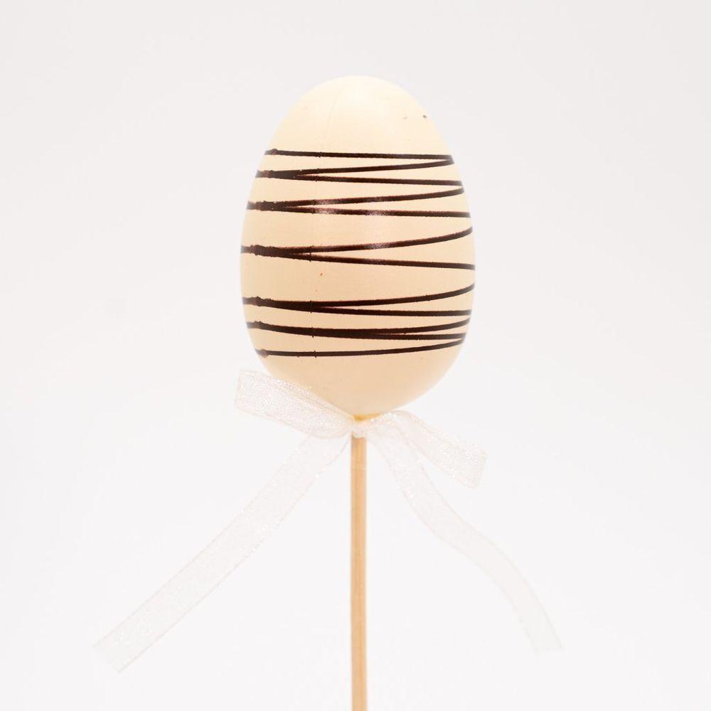 24 Ovos De Páscoa Chocolate Enfeite Decorativo Com Haste - 4