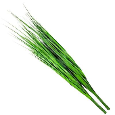Kit 4 Folhagens Capim Verde Artificial 78cm