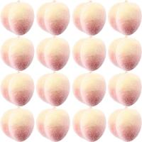 Kit Mini Frutas Artificiais Pêssegos 24 Unidades Isopor - 1