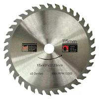 Kit 12 Discos De Serra Circular Com 40 Dentes 4-1-2" 115mm Para Madeira - 1