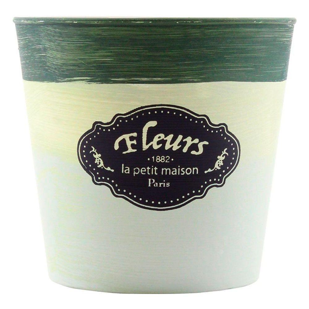 Kit 2 Mini Vasos De Planta Cachepot Estampados Decorados 12,5cm - 1