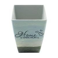 Kit 2 Mini Vasos De Planta Cachepot Estampados Decorados 16cm - 2