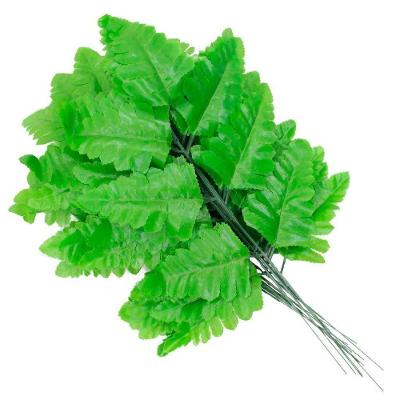 72 Galhos Samambaia Folha Artificial Talo Verde 46cm