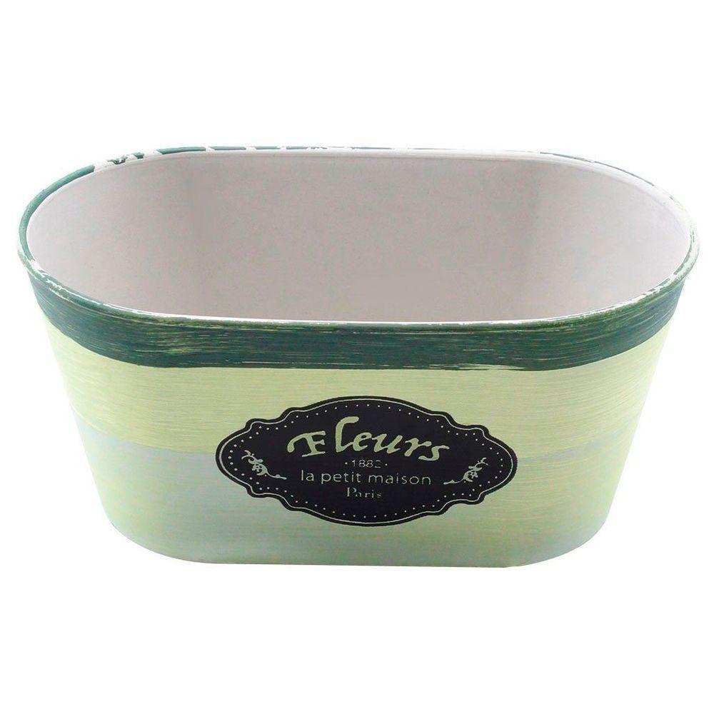 Kit 4 Mini Vasos De Planta Cachepot Estampados Decorados 9cm - 3