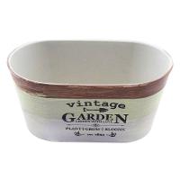 Kit 2 Mini Vasos De Planta Cachepot Estampados Decorados 9cm - 3