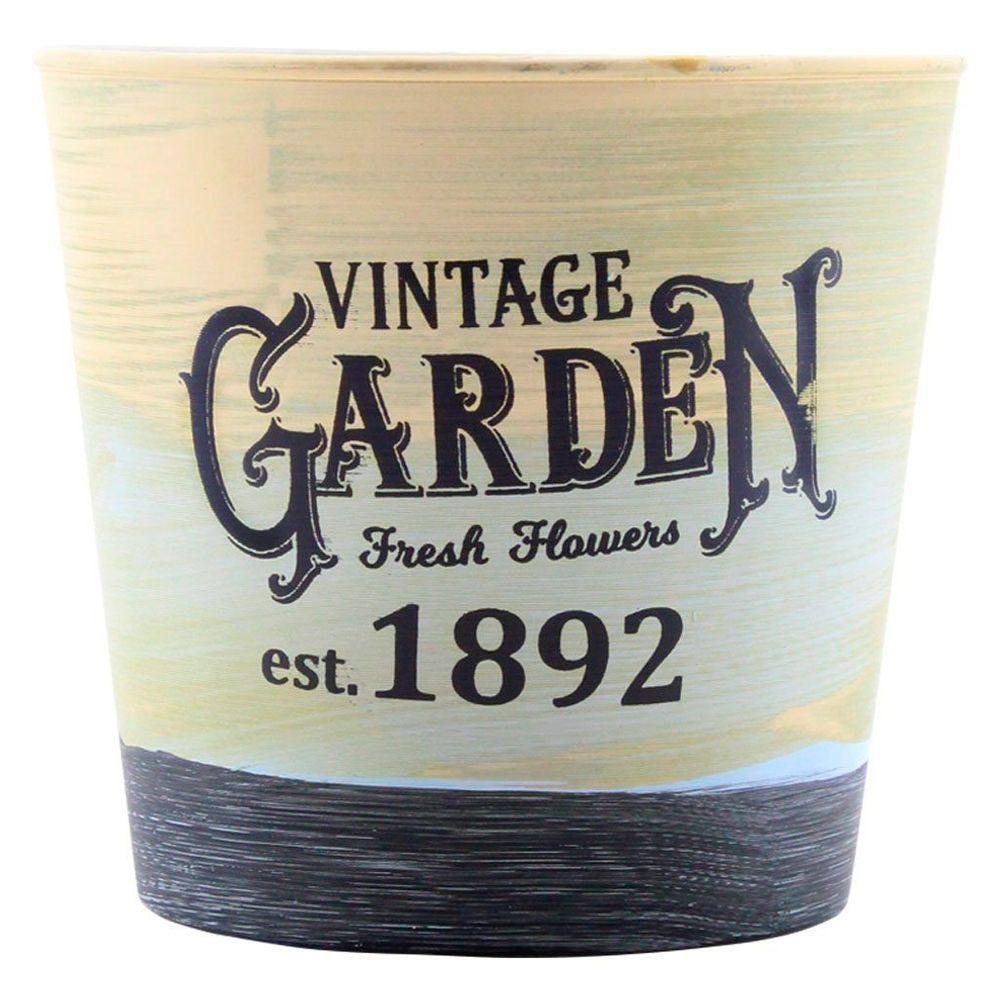 Kit 4 Mini Vasos De Planta Cachepot Estampados Decorados 12,5cm - 1