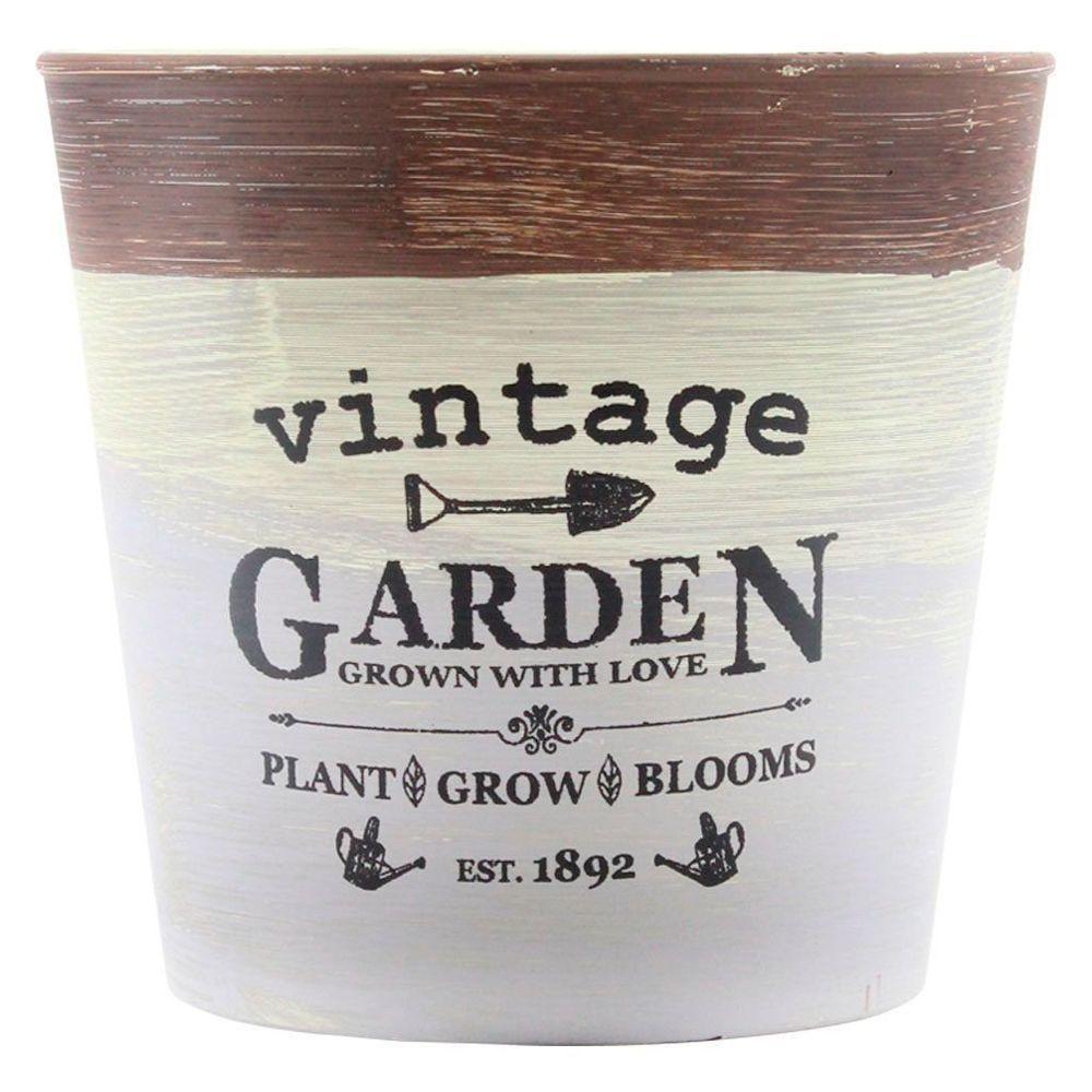 Kit 4 Mini Vasos De Planta Cachepot Estampados Decorados 12,5cm - 1