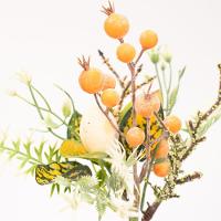 Kit 6 Ramos Artificiais De Páscoa Decoração Enfeite Com Ovinho 25cm - 2