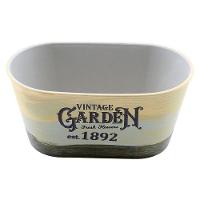 Kit 2 Mini Vasos De Planta Cachepot Estampados Decorados 9cm - 3