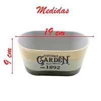 Kit 2 Mini Vasos De Planta Cachepot Estampados Decorados 9cm